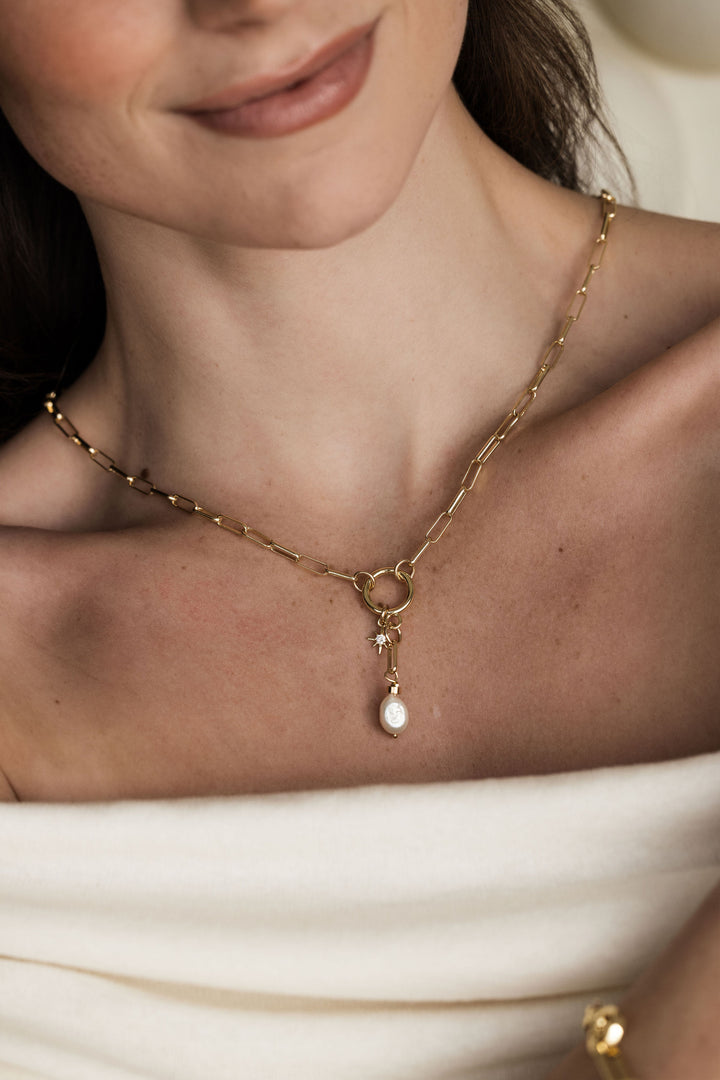 The Pearl Whisper  Necklace