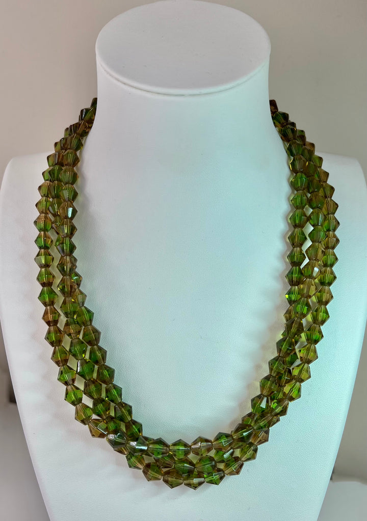 Mistletoe Crystal Necklace