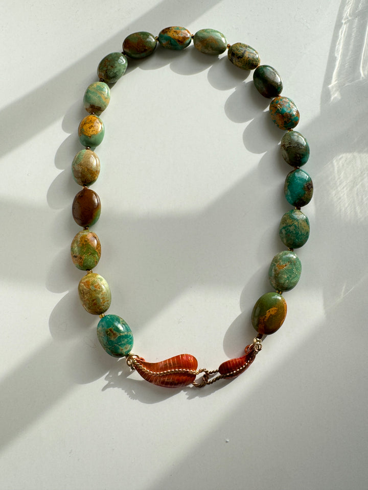 Annie Turquoise  Strand Necklace