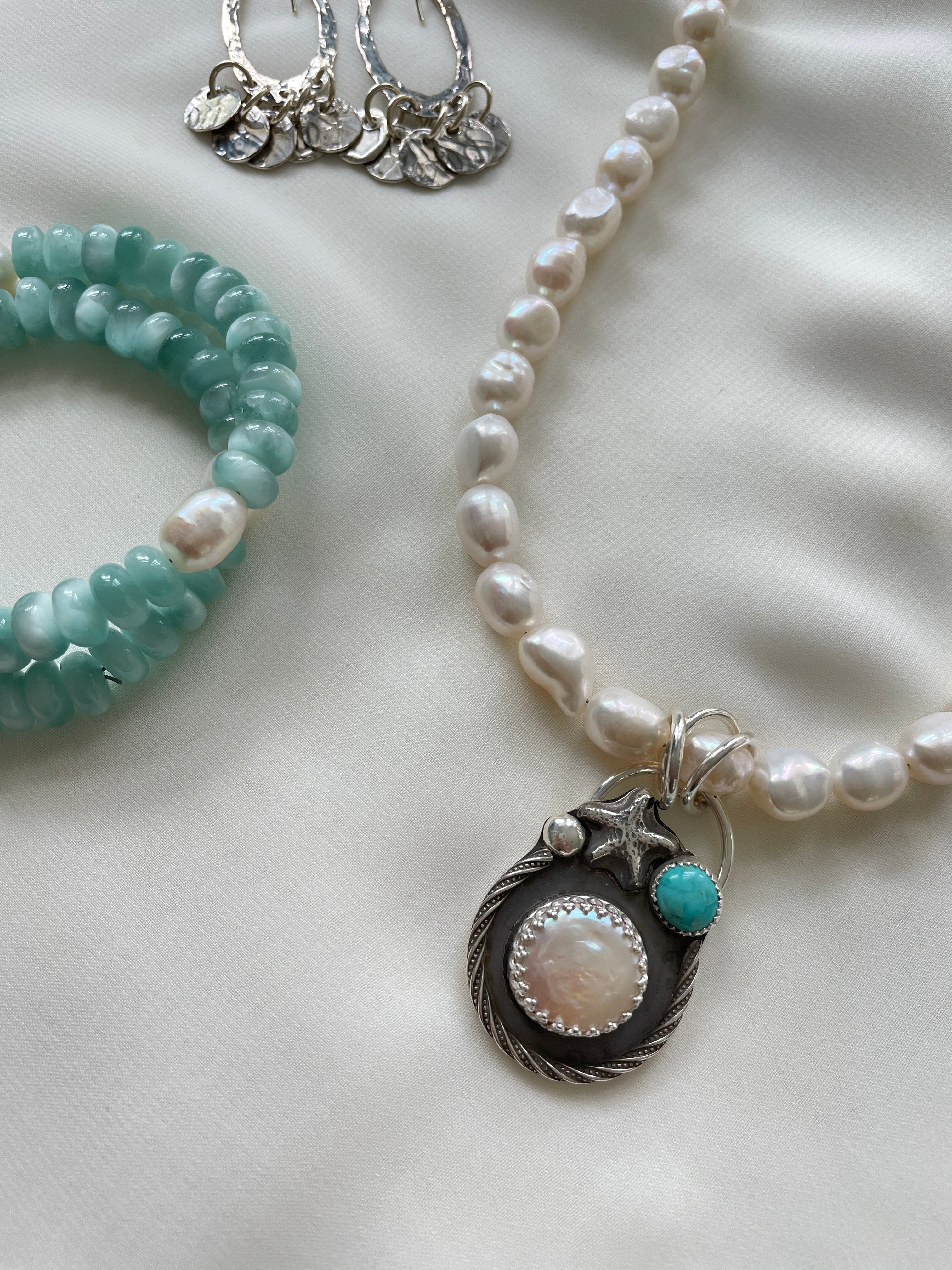 Beach Treasures Pearl Necklace