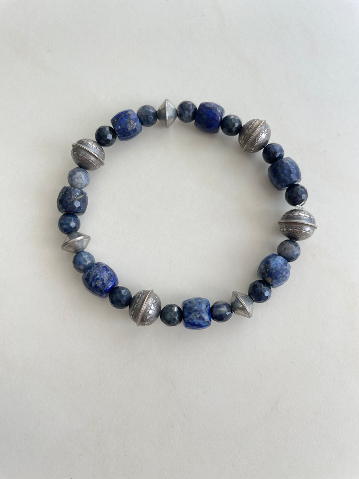 Unisex Stone Wash Bracelet