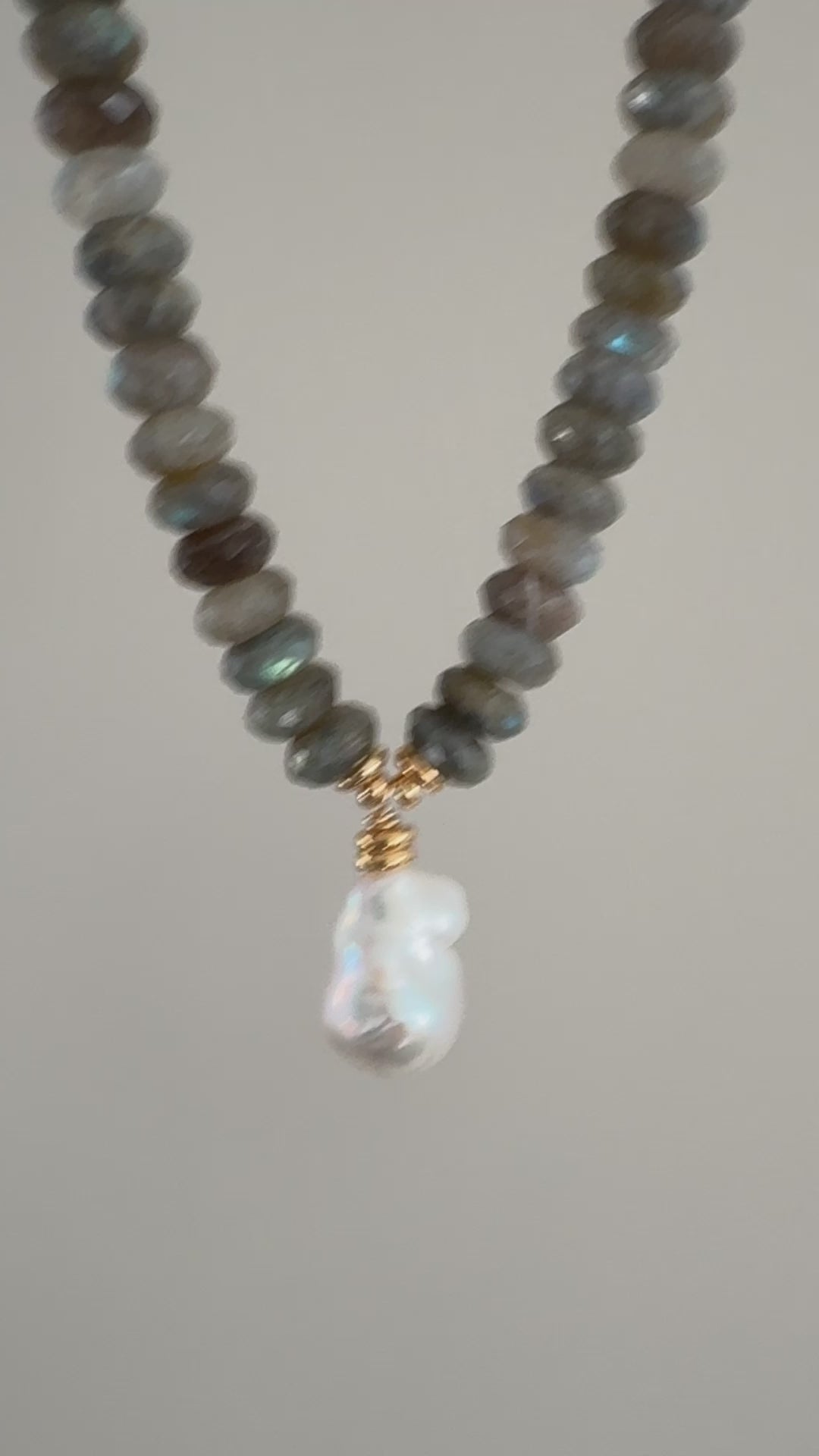 Dine Me Labradorite Necklace