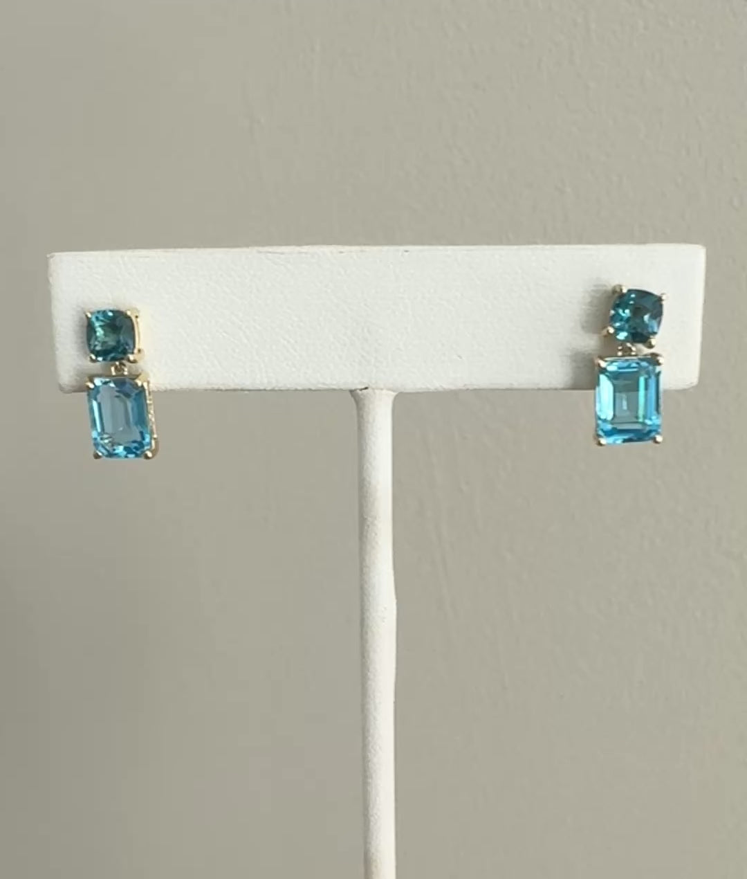 Cassiopeia Topaz Earrings