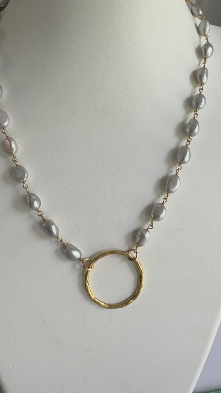 Cripple Creek Pearl Necklace