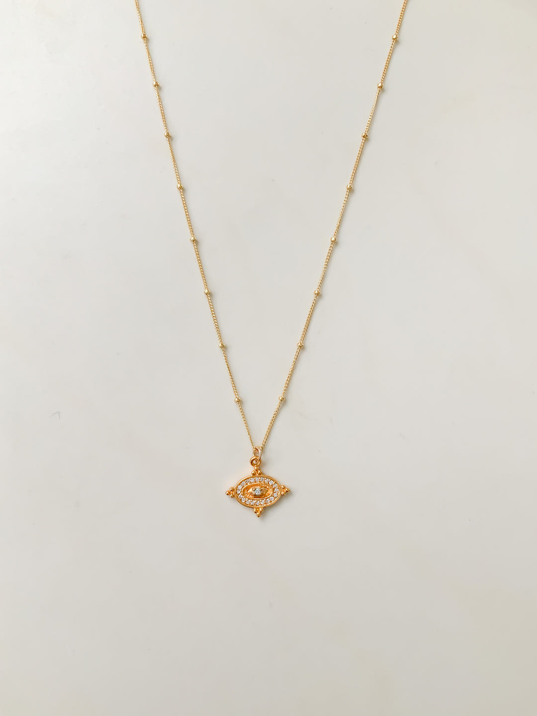 Bar Up Diamond Necklace