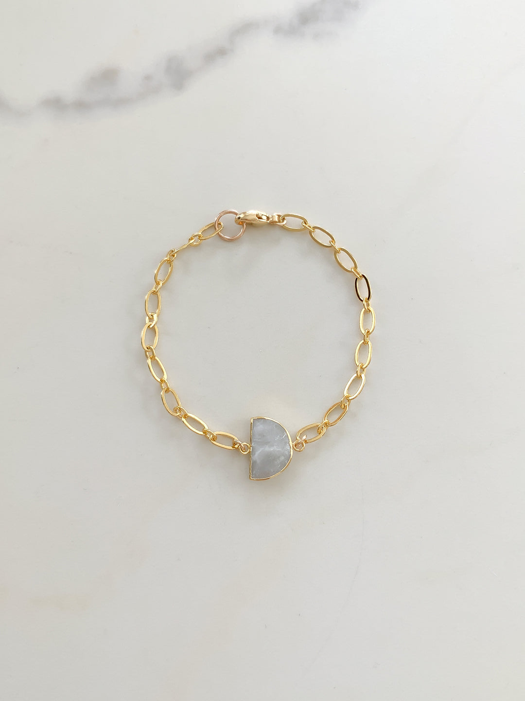 Snowmass Moonstone Bracelet